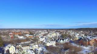 Biddeford Maine Drone Footage 21917 [upl. by Vokaay]