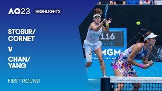 StosurCornet v ChanYang Highlights  Australian Open 2023 First Round [upl. by Minoru]