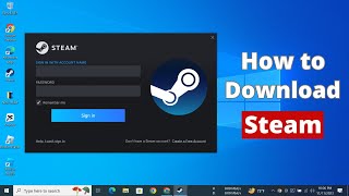 How to Download and Install Steam in Windows PC or Laptop [upl. by Hyacintha]