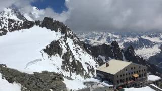 Skyway Monte Bianco rifugio Torino [upl. by Voe]