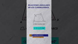 Propiedad elemental de un Cuadrilátero 👍💪​ matemáticas geometria cuadrilateros [upl. by Meirrak613]