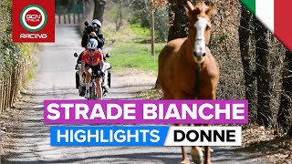 Strade Bianche 2023 Highlights  Donne [upl. by Ilegna281]