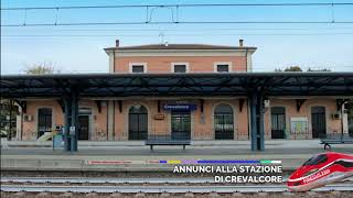 Annunci alla stazione di Crevalcore [upl. by Jarv]