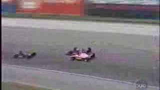 Ryan Briscoe Chicago 2005 Crash [upl. by Giuliana393]