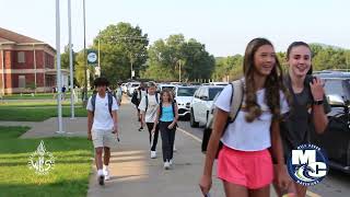 Mill Creek Middle welcomes students to first day of 202425 school year [upl. by Laraine150]