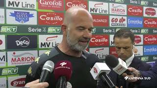 10 MAGGIO 2024  SERIE B  BARI  BRESCIA 20 LE PAROLE DEL TECNICO FEDERICO GIAMPAOLO [upl. by Margette77]