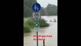 Hochwasser Landkreis Aichach Friedberg Dasing [upl. by Chatterjee410]