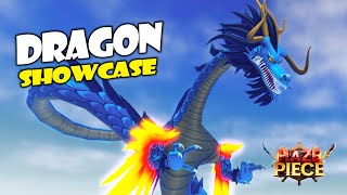 Dragon Showcase Haze Piece Roblox [upl. by Mathew]