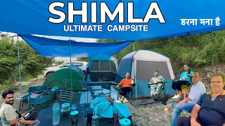 Mashobra Ultimate Campsite Part 1 shimla [upl. by Refinnaej]