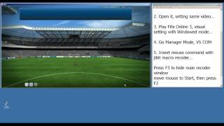 FIFA Online 3 ► Auto Manager Mode with Macro Recoder [upl. by Newel394]