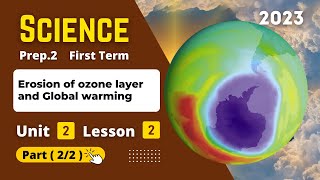 Prep2  Science  Unit 2  Lesson 2  Part 22  Erosion of ozone layer and Global warming [upl. by Ubald]