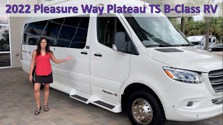 NEW 2022 Pleasure Way Plateau TS BClass RV Review [upl. by Adrahc315]