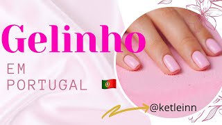 Como fazer gelinho  TÉCNICA DE UNHA EM PORTUGAL 🇵🇹 [upl. by Buonomo]