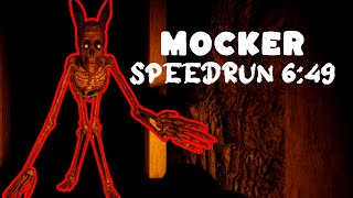 Roblox Mocker Chapter 1 Speedrun 649 Solo [upl. by Arriaet]