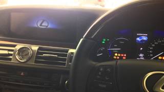 LEXUS LS600h 起動 [upl. by Ydahs]