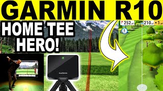 Garmin R10  Golf Simulator Software Review Playing Home Tee Hero ⛳ [upl. by Nnaear]