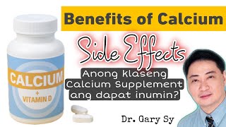 Calcium Facts Health Benefits amp Risks  Dr Gary Sy [upl. by Yl]