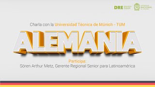 Estudiar en Alemania para colombianos  2021  Charla con la Universidad Técnica de Múnich [upl. by Leipzig]