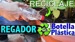 ♻️Cómo Hacer un Regador con una Botella Plástica♻️ [upl. by So643]