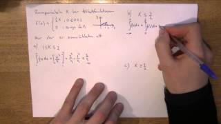 Matematik 4  Integraler del 5  Sannolikhetstillämpningar [upl. by Allevon677]