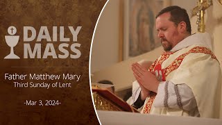 Catholic Daily Mass  Daily TV Mass  March 3 2024 [upl. by Atinaj]