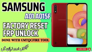 samsung A015F frp Bypass  Unlock  Factory Reset Using UMT QcFire [upl. by Htebzil]