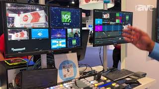 InfoComm 2022 Exertis Almo Explains the Flagship NewTek TriCaster 2 Elite Turnkey Production System [upl. by Shipley]