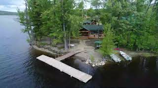 Moosehorn Lodge at Uncha Lake FOR SALE [upl. by Aisekal397]