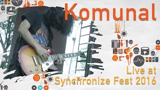 Komunal LIVE  Synchronize Fest 2016 [upl. by Rodoeht486]