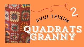 TUTORIAL QUADRATS GRANNY AMB GANXET  MIMIAMÀ [upl. by Zimmer108]