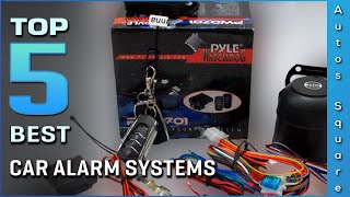 Top 5 Best Car Alarm Systems Review in 2024 [upl. by Argent72]