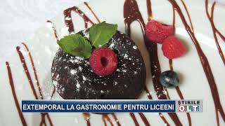 EXTEMPORAL LA GASTRONOMIE PENTRU LICEENI [upl. by Esilrahc]