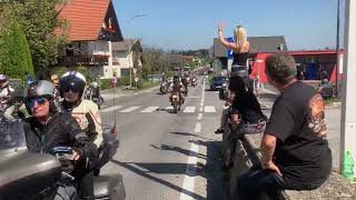 Bike Week Faaker See 2023 Harley Davidson Parade [upl. by Natalina]