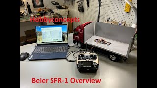 Beier SFR1 Speed Sound amp Light Controller for Tamiya Semi Trucks  Overview [upl. by Halladba]