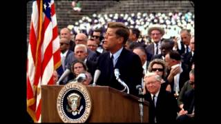 President Kennedys Speech at Rice University [upl. by Anerys684]