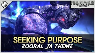 FFXIV  Seeking Purpose Zoraal Ja OST Theme Everkeep [upl. by Vladimar]