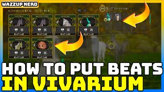 Hogwarts Legacy  How to Put Beasts in Vivarium  Super Easy Guide [upl. by Funch781]