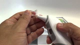 How to change units on infrared ear thermometer  Unboxing Gland Electric thermometer [upl. by Haman]