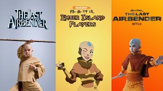 Ember Island Players Comparison to Netflix Avatar The Last Airbender Characters and 2010 Movie [upl. by Aaren]