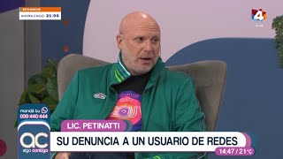 Algo Contigo  Oralndo Petinatti sobre la campaña electoral [upl. by Lucina]