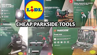 WHATS NEW IN LIDL UKCHEAP PARKSIDE CORDLESS TOOLSCOME SHOP WITH MELIDL UK [upl. by Agarhs]