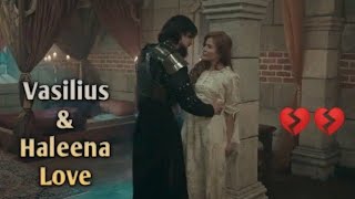 Vasilius and Haleena Love Story 😍😍  Dirilis Ertugrul Ghazi 🔥🔥  QWA Creations  shorts [upl. by Henrik997]