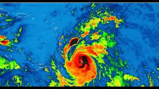 Dangerous Beryl nearing Windward Islands  11PM UPDATE [upl. by Phillada]