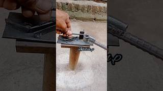 Very easy manual fence decoration tool bending iron shortvideo [upl. by Dadelos]