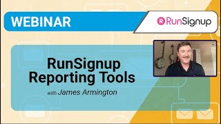 RunSignup Reporting Tools [upl. by Heathcote]