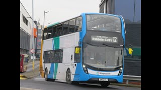 Stagecoach Hull 11695 YX73OXJ on 12 to Hull Interchange 20231104 [upl. by Eeryn]