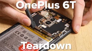 The OnePlus 6T Teardown [upl. by Idnek438]