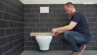 Duravit Durastyle installatie toiletbril en deksel [upl. by Olney974]