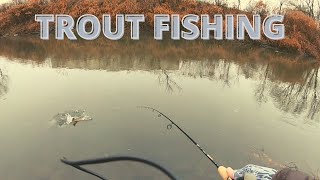 Trout fishing on the Lackawanna River [upl. by Aihsema144]