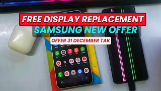 Free Screen Replacement for Samsung Users  Samsung Screen line in Display [upl. by Eidak]